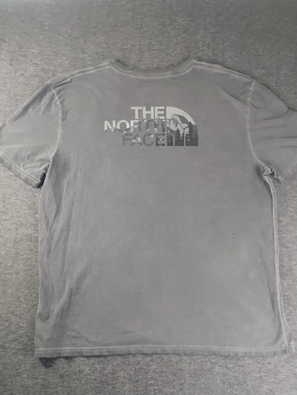 The North Face Men's Short Sleeve Pocket Tee - Charcoal